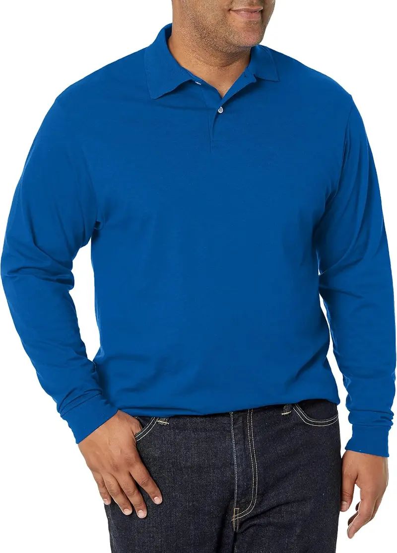 Herren Langarm-Poloshirt für Herbst 2026 – Mark