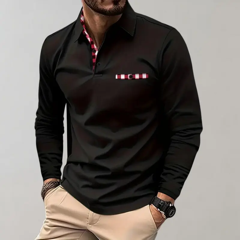 Herren Langarm-T-Shirt - Finn Herbstedition