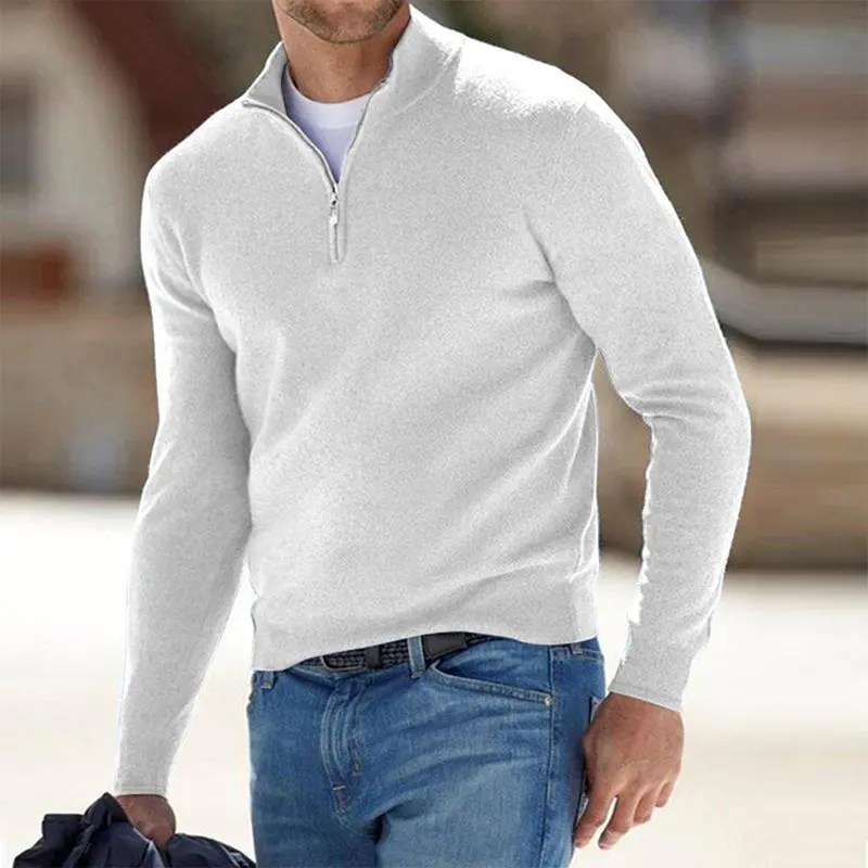 Herren Pullover mit Reißverschluss - Mason Herbstedition