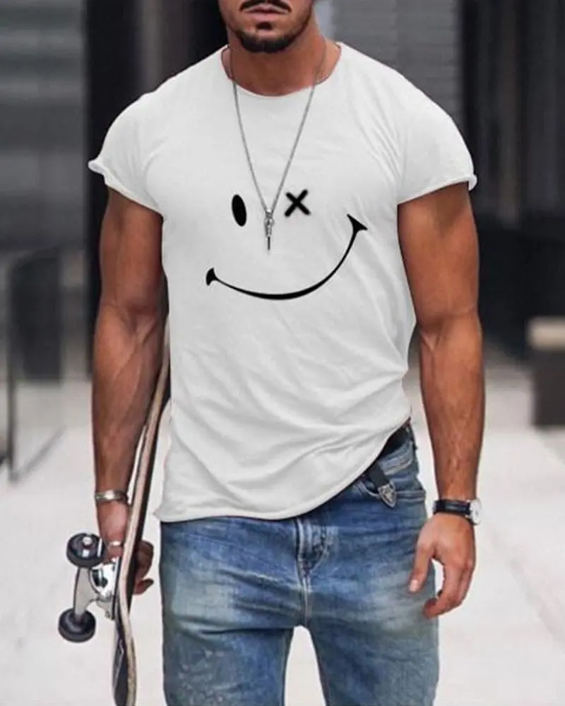 Herren-Sommer-T-Shirt aus Baumwolle - Arlo