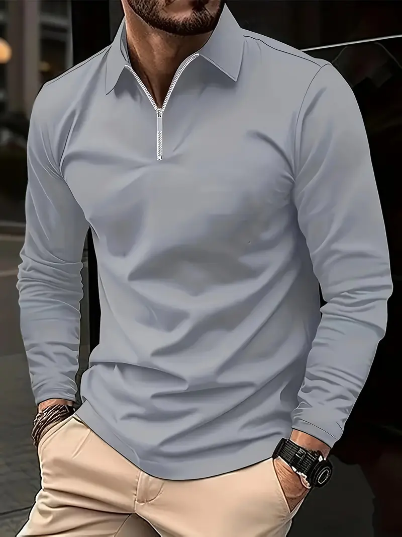 Herrenlangarmshirt für Herbst 2025 - Lucas