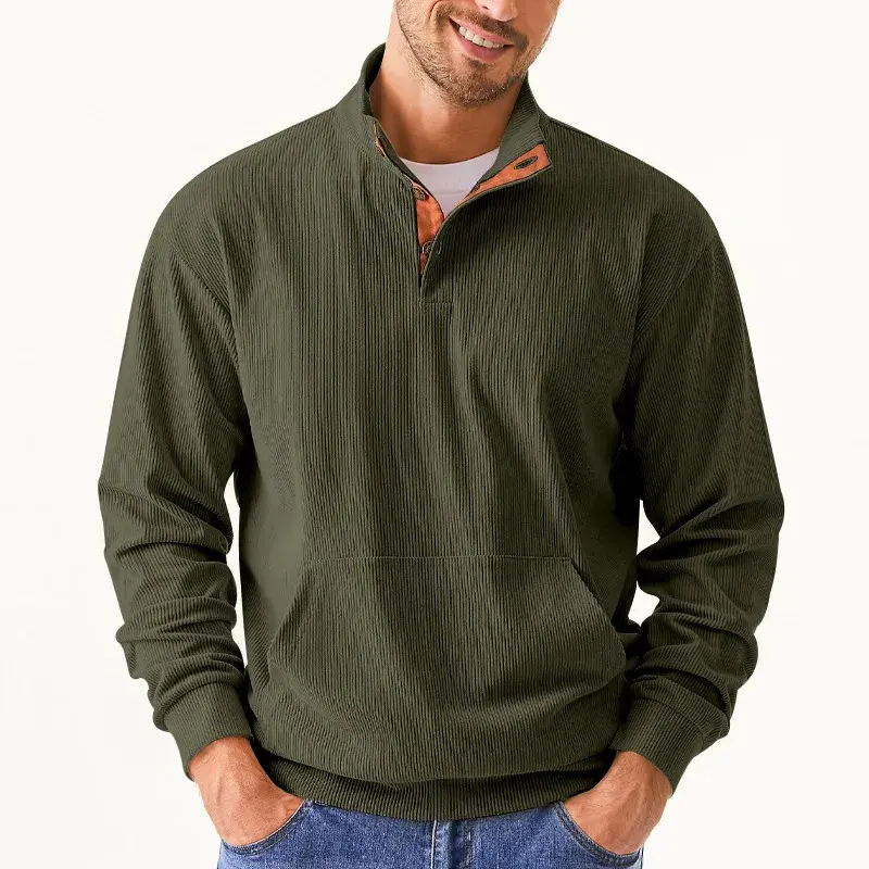 Herrenpullover mit Stehkragen - Liam Herbstedition