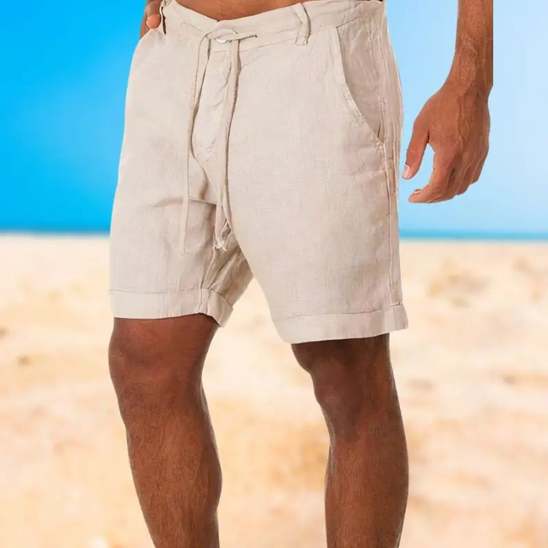 Herrenshorts aus luxuriösem Leinen für den Sommer 2025 - Armand