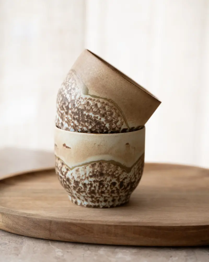 HKLIVING Koffiemok Shell