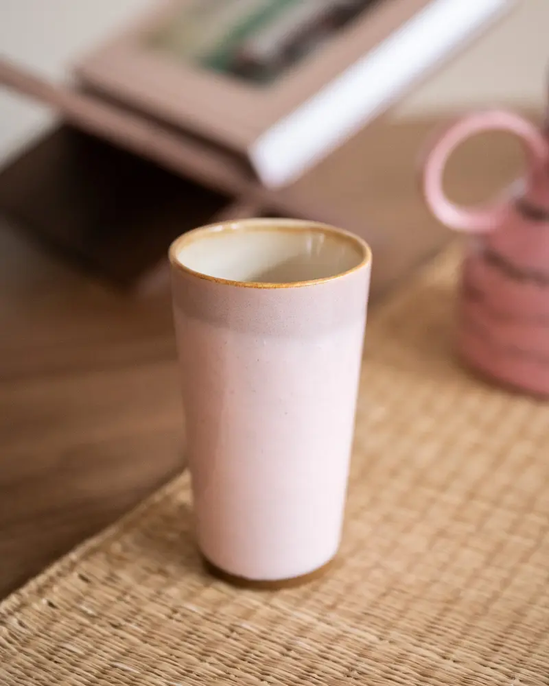 HKLIVING Latte Mok Veil Roze