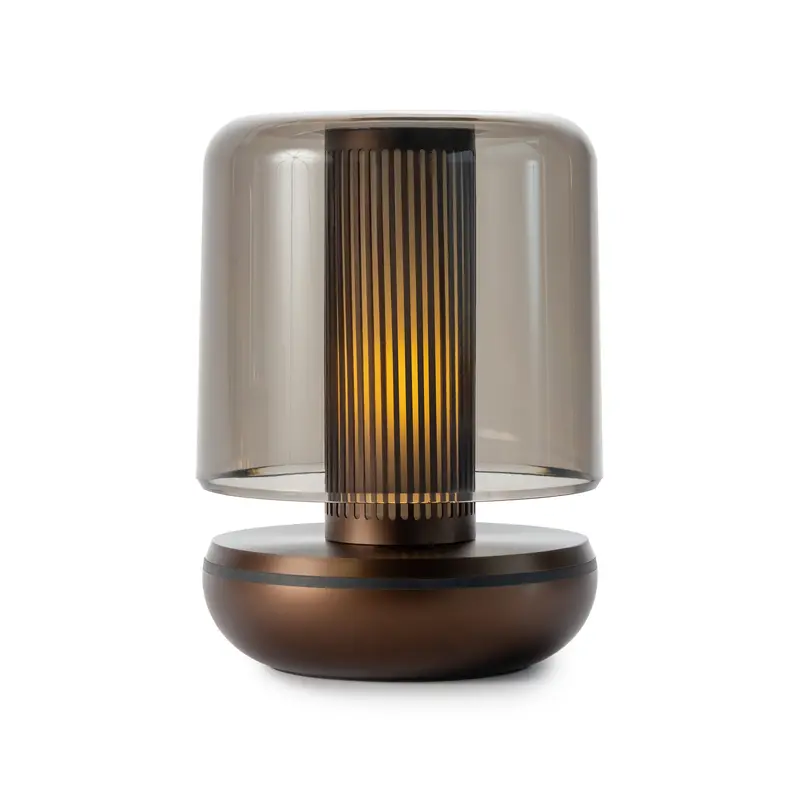 Humble Firefly Draadloze LED Tafellamp | Brons Smoked