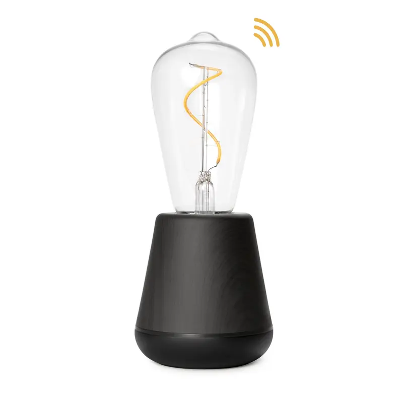 Humble One Smart Draadloze LED Tafellamp | Black Wood
