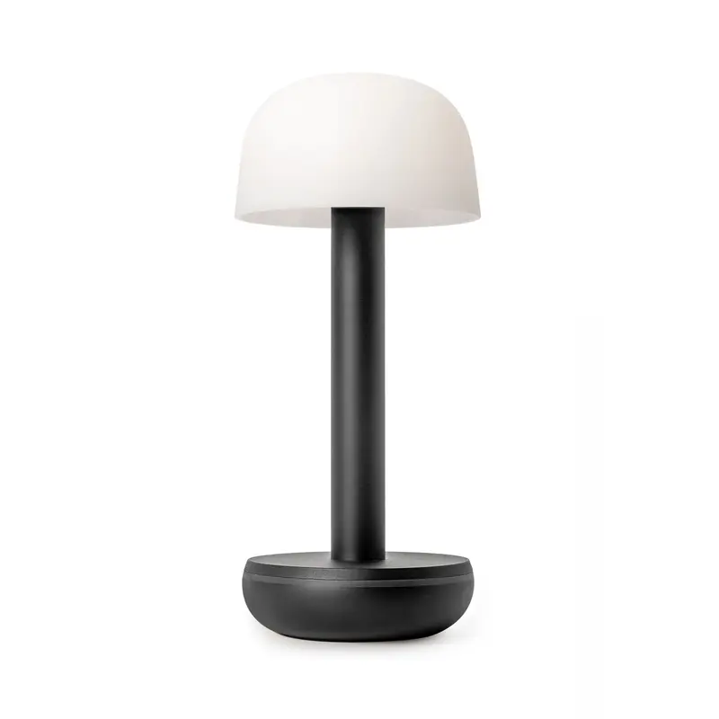 Humble Two Draadloze LED Tafellamp | Zwart Frosted