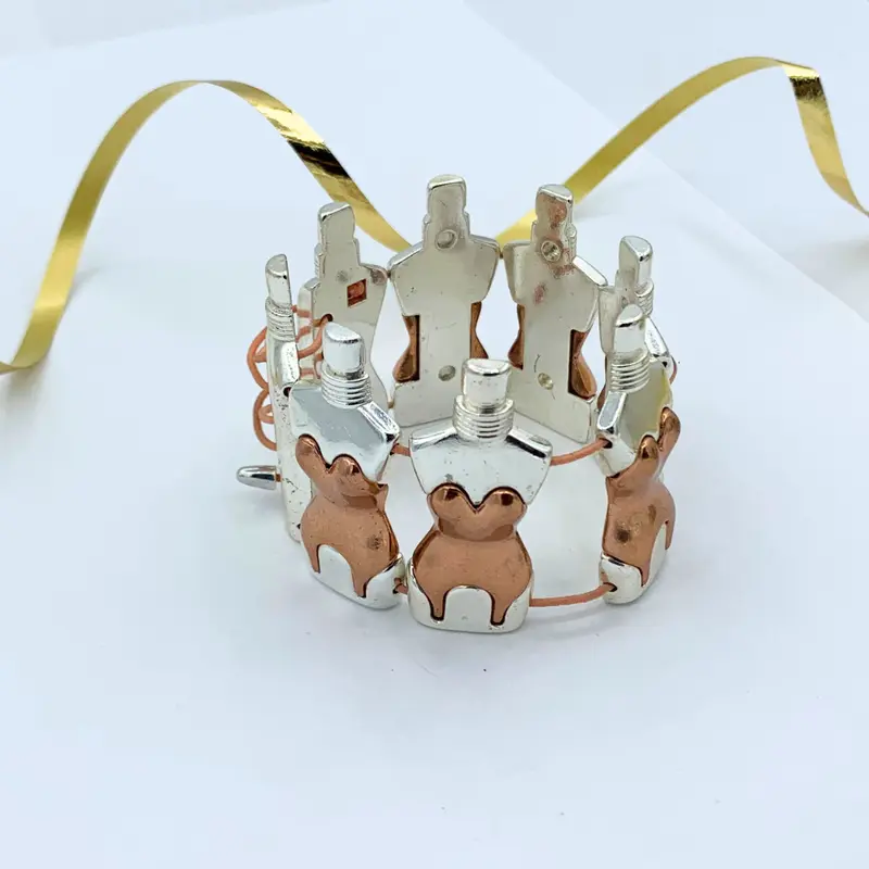 Iconic Jean Paul Gaultier Miniature Mannequins Bracelet