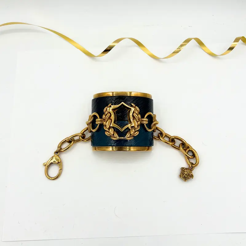 Iconic Versace Medusa Cuff Bracelet