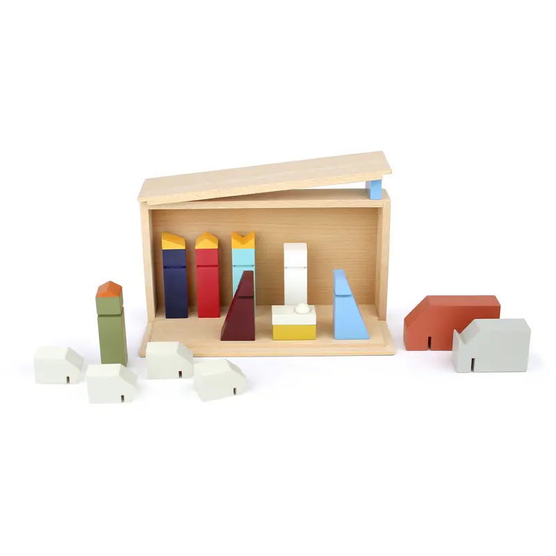 Ikonic Moderne Houten Kerststal | Floris Hovers