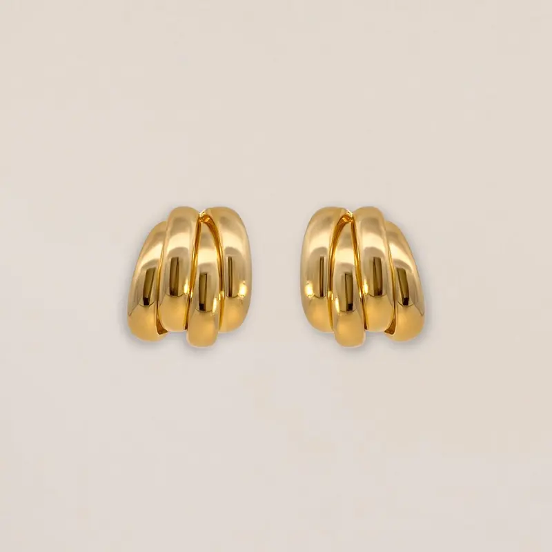 Intertwined Knot Earrings