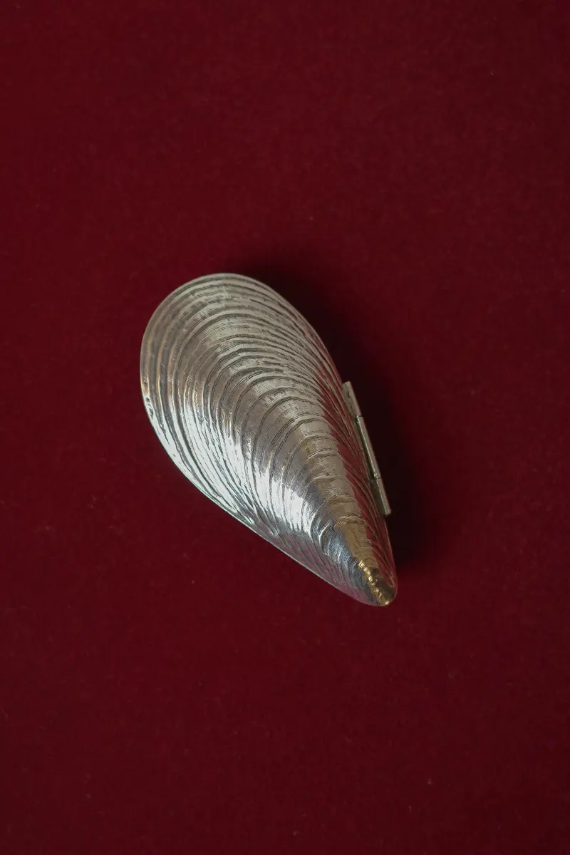 Italian sterling mussel box