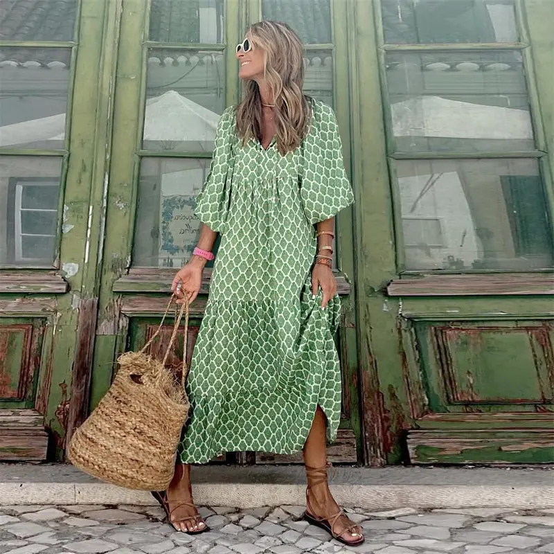 JeanasDress I Sommerliches Maxikleid für Frauen 2025