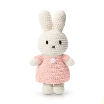 Just dutch nijntje handmade and her pastel pink dress