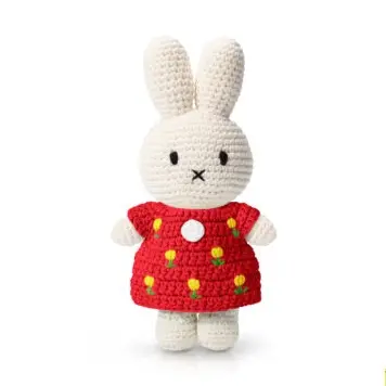 Just dutch nijntje handmade and her red tulip dress