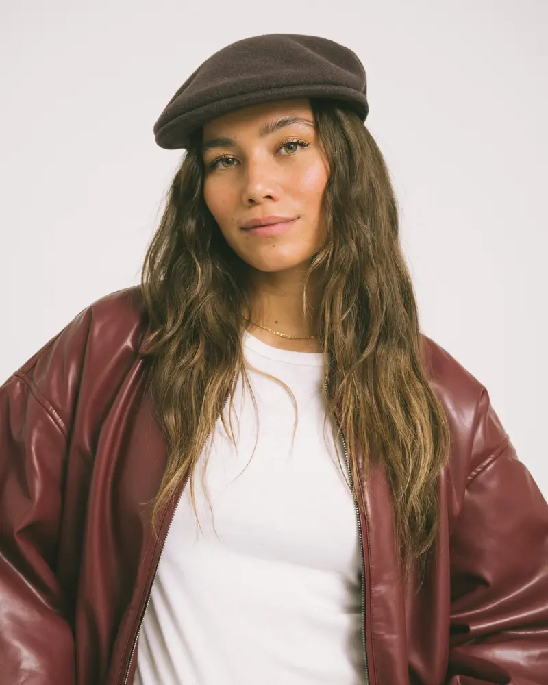 Kangol 504 Cap Bruin