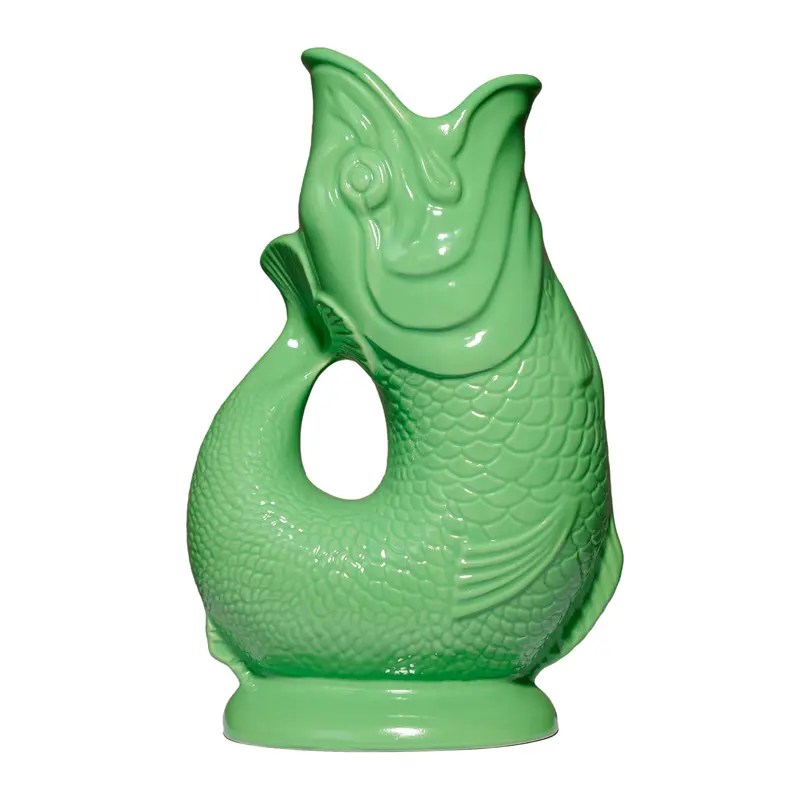 Karaf Vis met Geluid | Waterkan Apple Groen | Gluckigluck