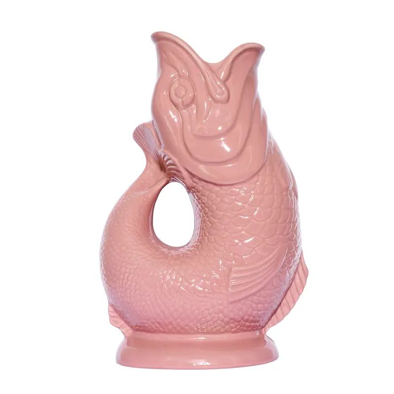 Karaf Vis met Geluid | Waterkan Roze | Gluckigluck
