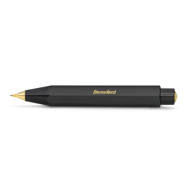 Kaweco Classic Sport Vulpotlood | 0,7 mm | Zwart
