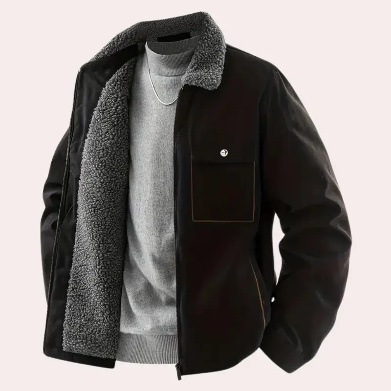Kebell - Kuschelige Gefütterte Winterjacke für Herren