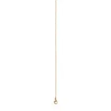 Ketting 1mm schakel Goud 50cm