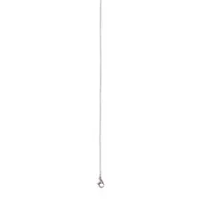 Ketting 1mm schakel zilver 40cm