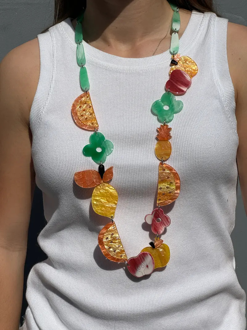 ketting "fruit" oranje