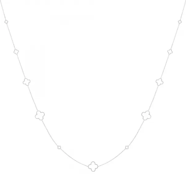 Ketting Klaver Zilver