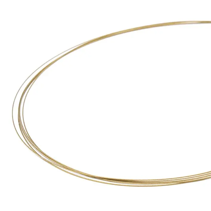 Ketting van 5 lijntjes roestvrij staal