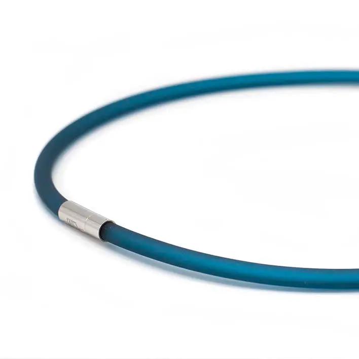 Ketting van rubber, petrol, 1-lijns