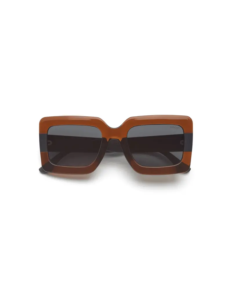 Komono Zonnebril Lana Bronze Carbon Bruin