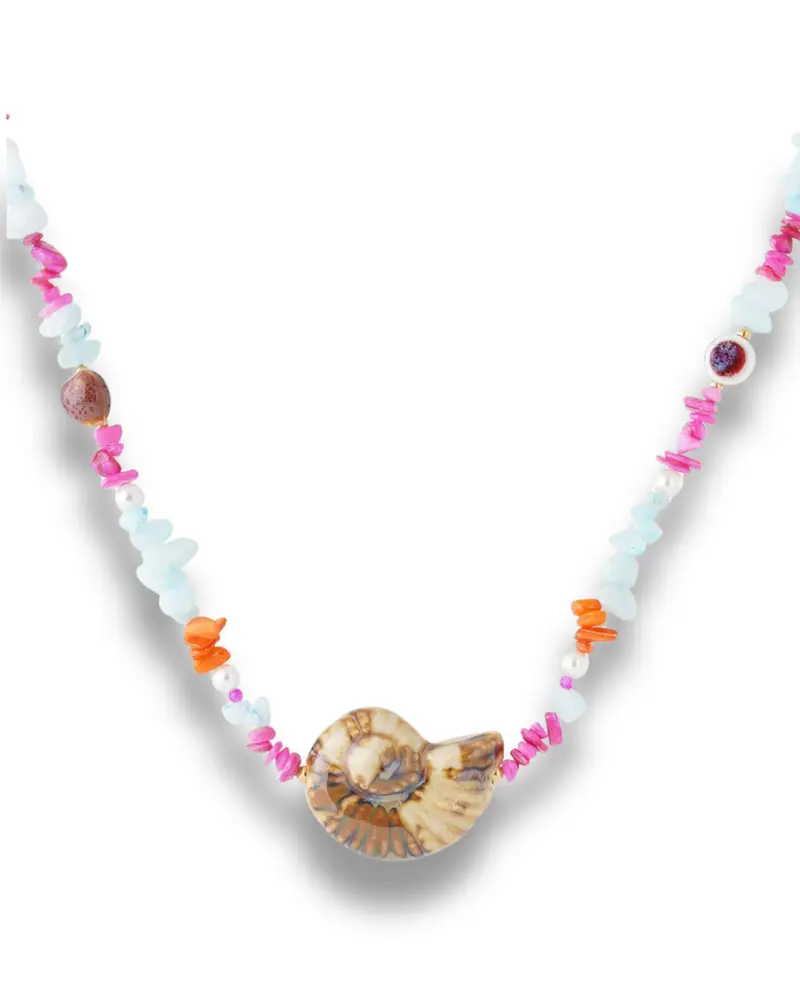 Kralenketting Statement - Beach style schelp