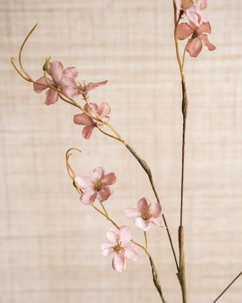 Kunstbloemen Field Bouquet Roze