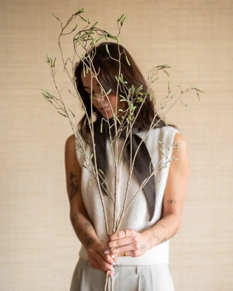Kunstbloemen Willow Groen