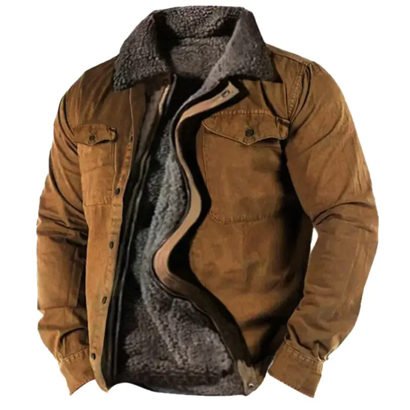 Kuschelige Gefütterte Herrenwinterjacke - Noah Winter Edition