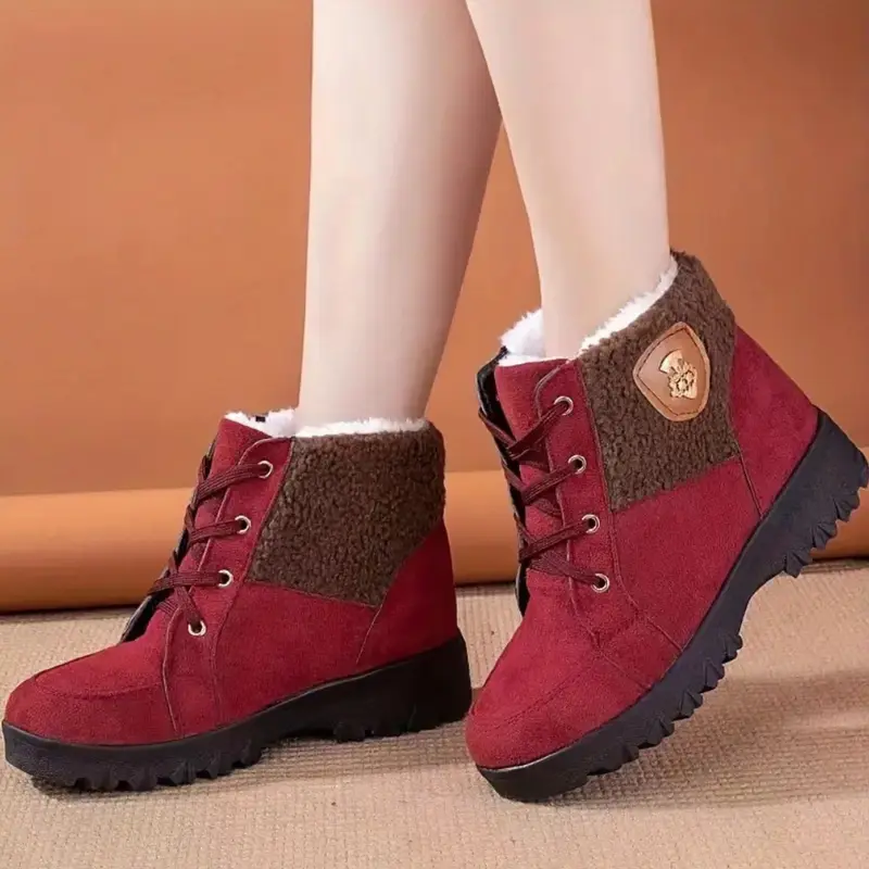 Kuschelige gefütterte Winterstiefel für Damen - Sienna