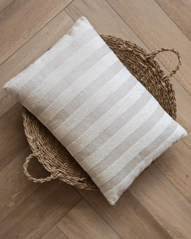 Kussen Raya Stripe Beige