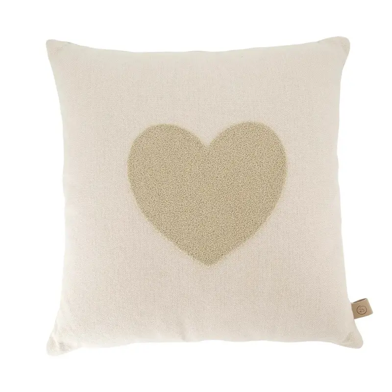 Kussen Tufted Hart 45x45cm