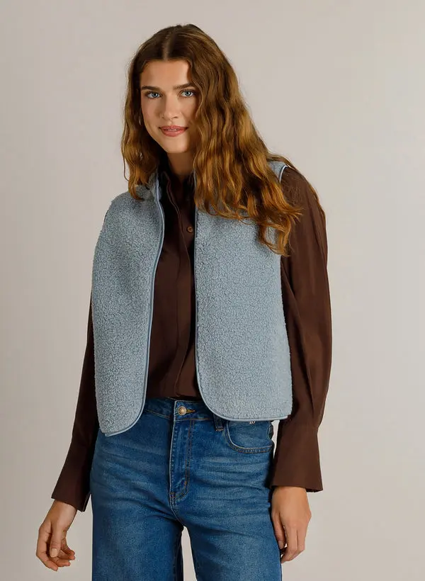 Kyla - IVY BEAU - Vest - Winter Sky