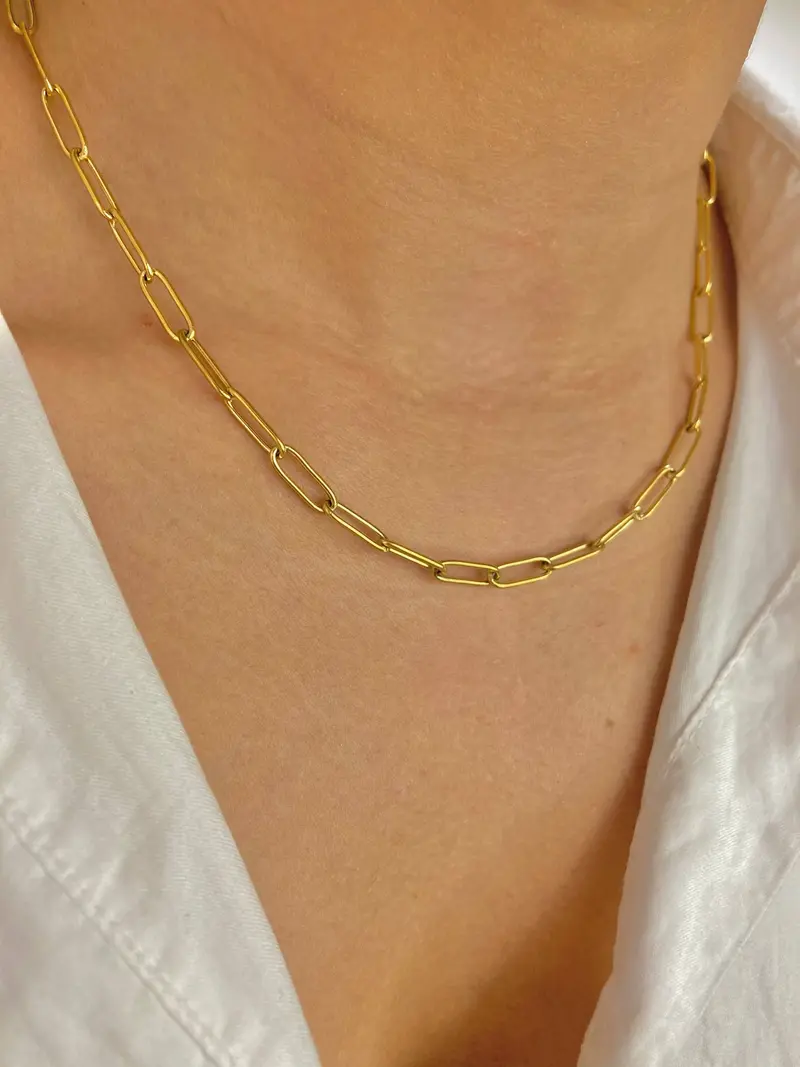 Lagertha ketting - Stainless Steel Goud