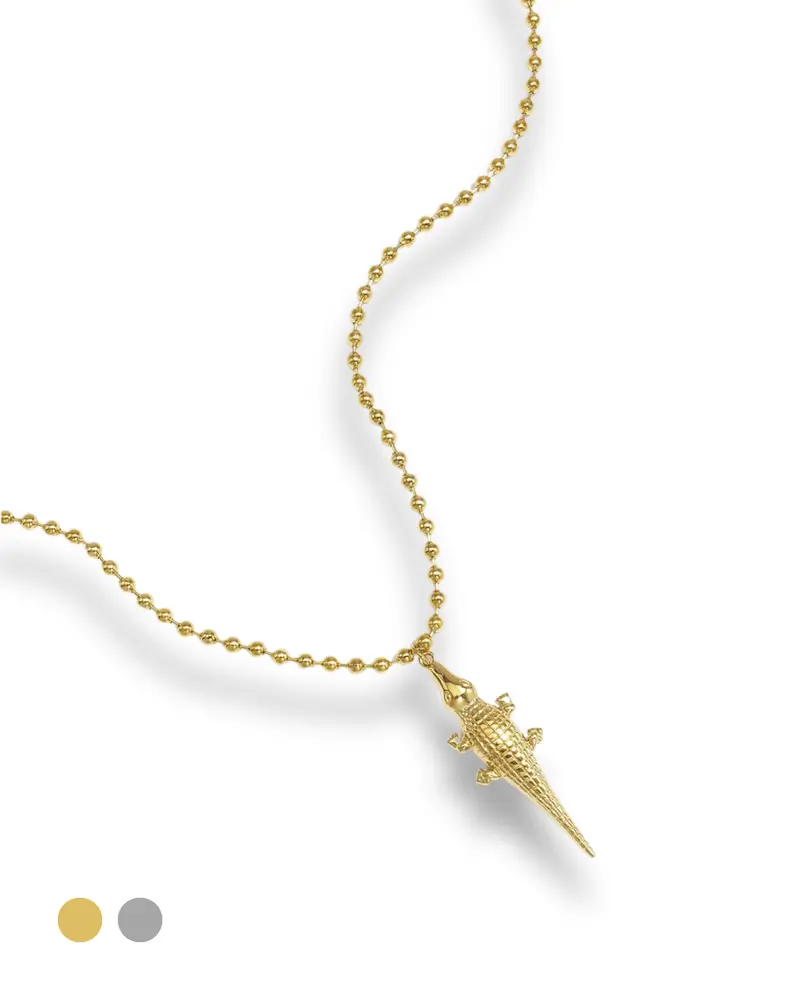 Lange ketting - Krokodil