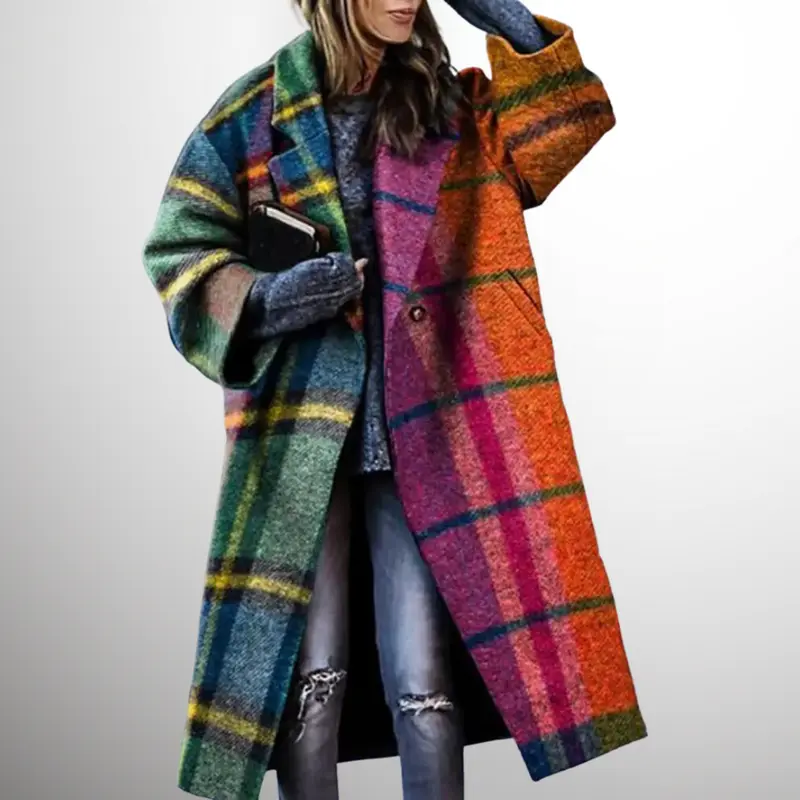 Langer Damen-Wintertrenchcoat - Vivienne Winterzauber