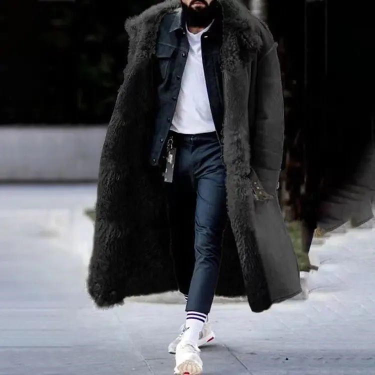 Langer Luxuriöser Wintermantel für Herren – Arden Winterzauber Edition