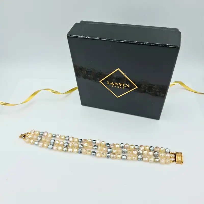 Lanvin Freshwater Pearl Bracelet