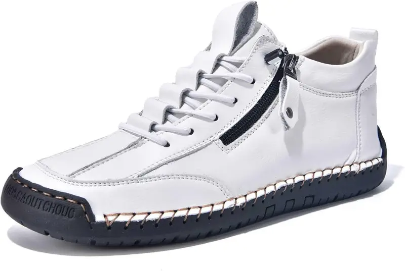 Leder Mid-Top Sneakerboots – Andreas Oktoberfest 2025