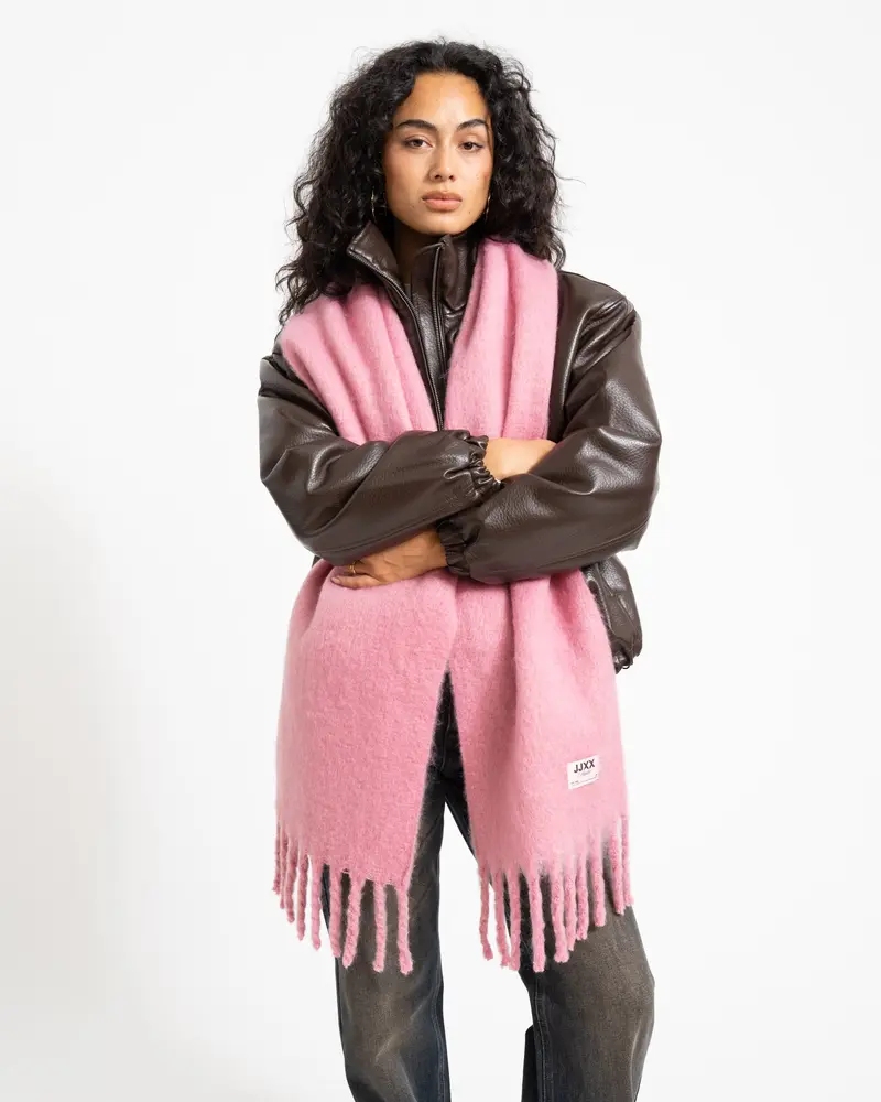 Leslie Scarf Orchid Smoke