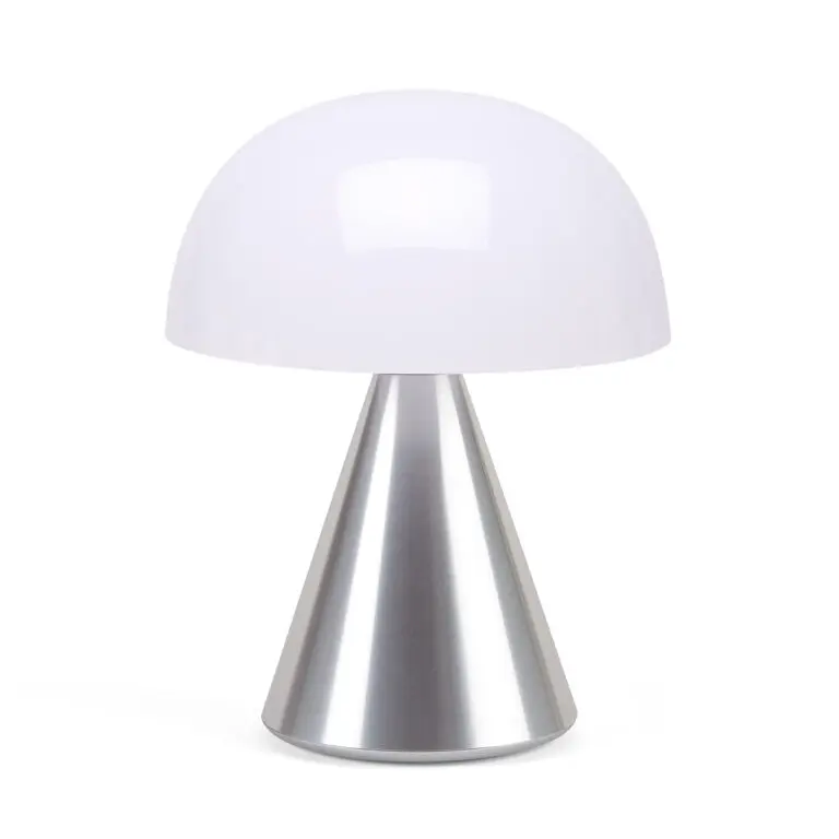 Lexon Mina Large Oplaadbare LED Tafellamp | Aluminium