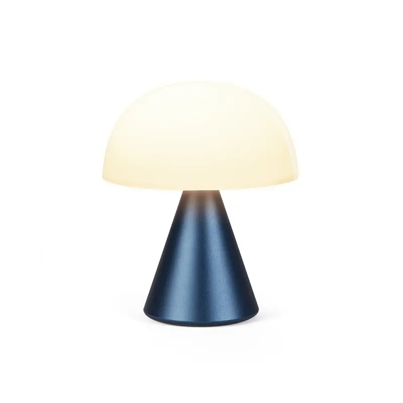 Lexon Mina Medium Oplaadbare LED Tafellamp | Donkerblauw
