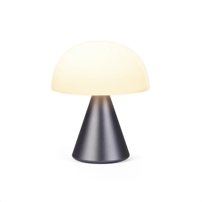 Lexon Mina Medium Oplaadbare LED Tafellamp | Donkergrijs